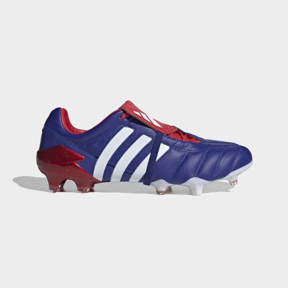 Adidas Men's Predator Mania Firm Ground Football Boots Blue/White/Red Ireland EH2958